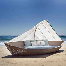 Load image into Gallery viewer, Skyline Design Rattan The Boat Daybed with Canopy
