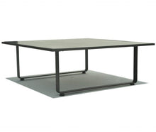 Load image into Gallery viewer, Skyline Design Horizon Square 120 x 120 Aluminium Composite Coffee Table
