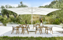 Load image into Gallery viewer, Carectere JCP-202 500 x 500 cm Square Large Centre Pole Parasol with Wheeled Parasol Base
