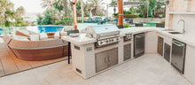 Load image into Gallery viewer, Bull Stainless Steel Outdoor Kitchen Large Built in Pull Out Trash Drawer
