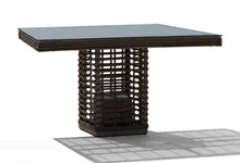 Load image into Gallery viewer, Castries Rattan Square 100cm x 100cm Garden Dining Table

