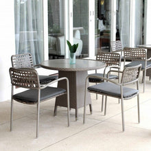 Load image into Gallery viewer, Skyline Design Catana Rattan Round Four Seat Garden Dining Set Media 1 of 18
