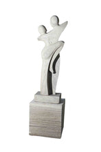 Load image into Gallery viewer, Dancers Stone Sculpture With Plinth
