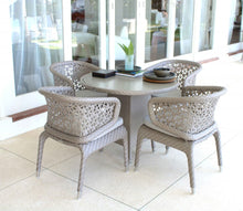 Load image into Gallery viewer, Skyline Design Journey Rattan Four Seat Round Dining Set With Tivoli Table

