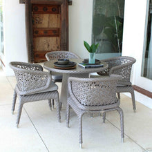 Load image into Gallery viewer, Skyline Design Journey Rattan Four Seat Round Dining Set With Tivoli Table
