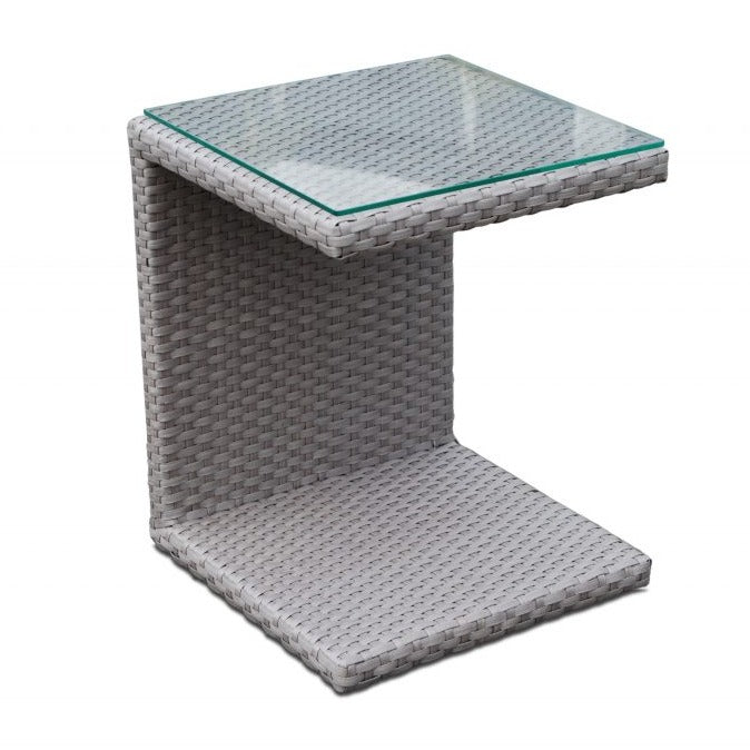 Skyline Design Pacific Rattan Sunlounger Side Table