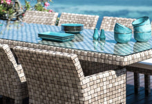 Load image into Gallery viewer, Metz Sea Shell Rattan Outdoor Commercial Grade Dining Chair
