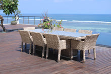 Load image into Gallery viewer, Skyline Design Sea Shell Rattan Rectangular 200 x 100cm Garden Dining Table
