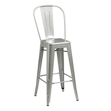 Load image into Gallery viewer, Retro Xavier Pauchard inspired Aluminum High Bar Stool Chairs Set of Two
