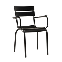 Load image into Gallery viewer, Devon Aluminum Commercial Metal Dining Armchair - Indoor and outdoor SET of TWO
