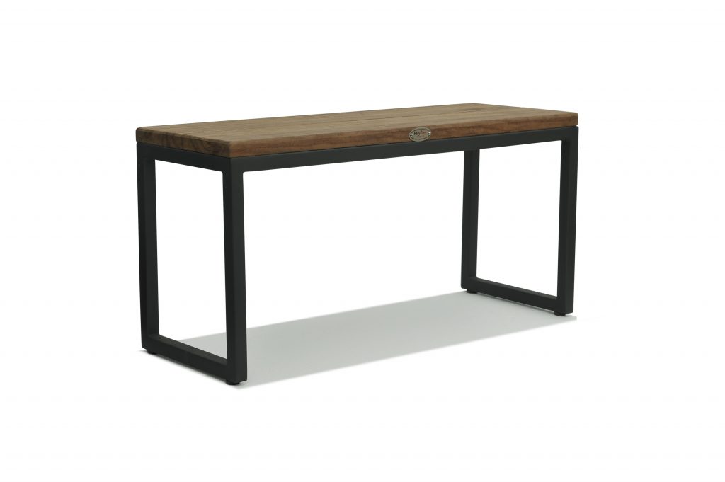 Skyline Design Nautic 80 x 30cm Long Side Table with Teak Top