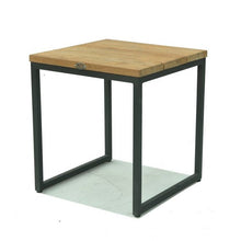 Load image into Gallery viewer, Skyline Design Nautic 50 x 50cm Side Table with Teak Top
