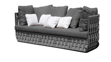 Load image into Gallery viewer, Skyline Design Strips Lounging Rattan Garden Sofa
