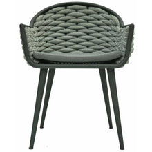 Load image into Gallery viewer, Skyline Design Serpent Rope Weave Garden Dining Armchair
