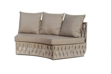 Load image into Gallery viewer, Skyline Design Strips Modular Curved Rattan Centre Seat
