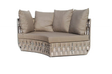 Load image into Gallery viewer, Skyline Design Strips Modular Curved Rattan Right Arm Seat
