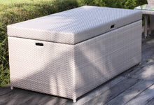 Load image into Gallery viewer, Skyline Design Rattan Opal Cushion Storage trunk
