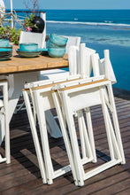 Load image into Gallery viewer, Skyline Design Venice Eight Seat Rectangular Garden Dining Set - Teak with Carbon

