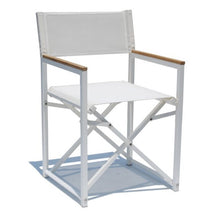 Load image into Gallery viewer, Venice White Outdoor Commercial Grade Dining Chair
