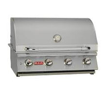 Load image into Gallery viewer, BULL LONESTAR 4 Burner Built in Propane Gas BBQ Grill Head with Internal Lights and Cover
