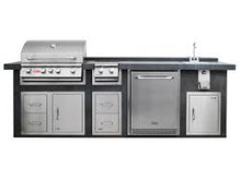 Load image into Gallery viewer, BULL Stainless steel Outdoor Kitchen Double Drawer Built in BBQ Kitchen Component
