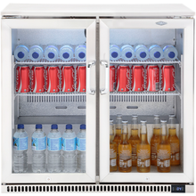 Load image into Gallery viewer, BeefEater Artisan Outdoor Double Fridge with Glass Doors
