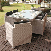 Load image into Gallery viewer, Skyline Design Pacific Rattan Rectangular 160 x 80cm Rattan Garden Dining Table
